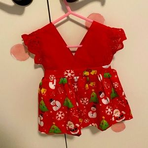Baby girl’s Christmas dress